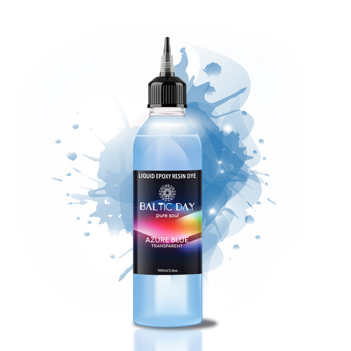 Liquid Epoxy Resin Dye - AQUA BLUE - 100ml