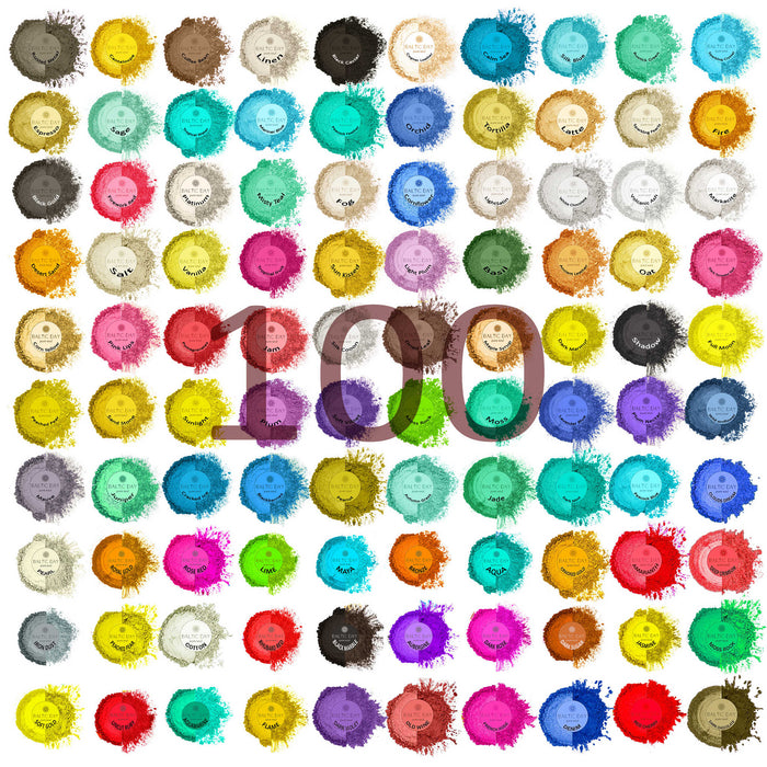 100 colors mica powder