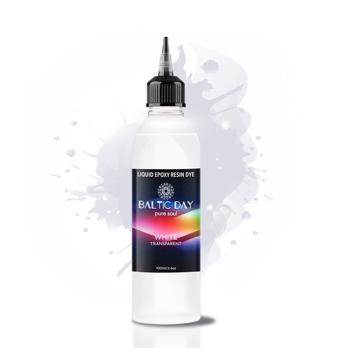 Liquid Epoxy Resin Dye - MILK WHITE - 100ml