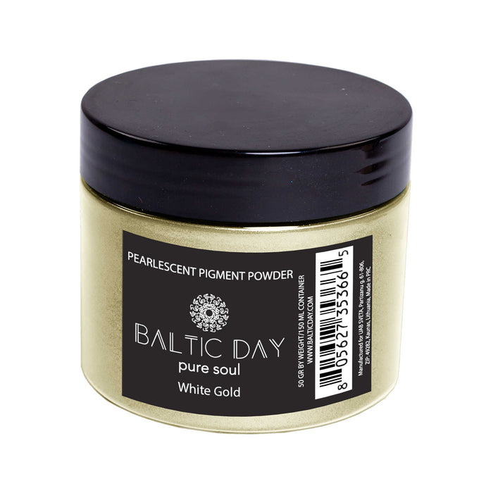 Epoxy Resin Color Pigment - WHITE GOLD – 50g