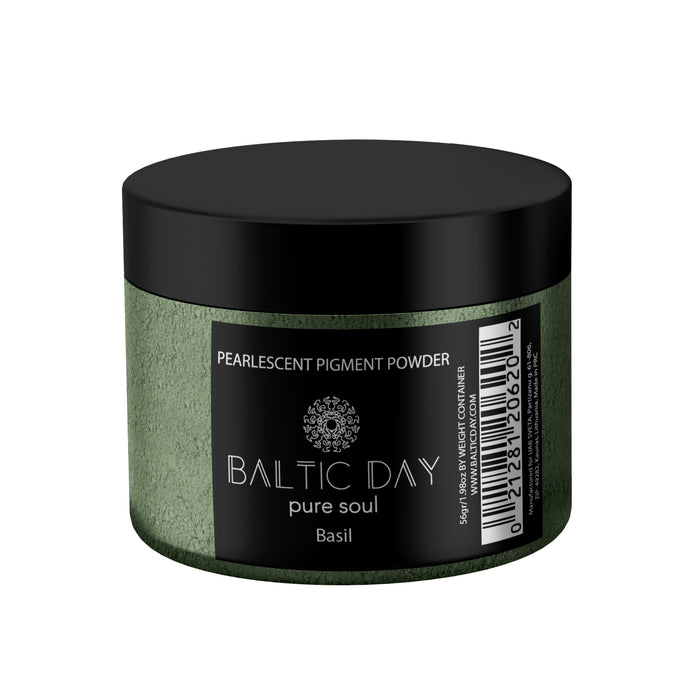 mica powder green