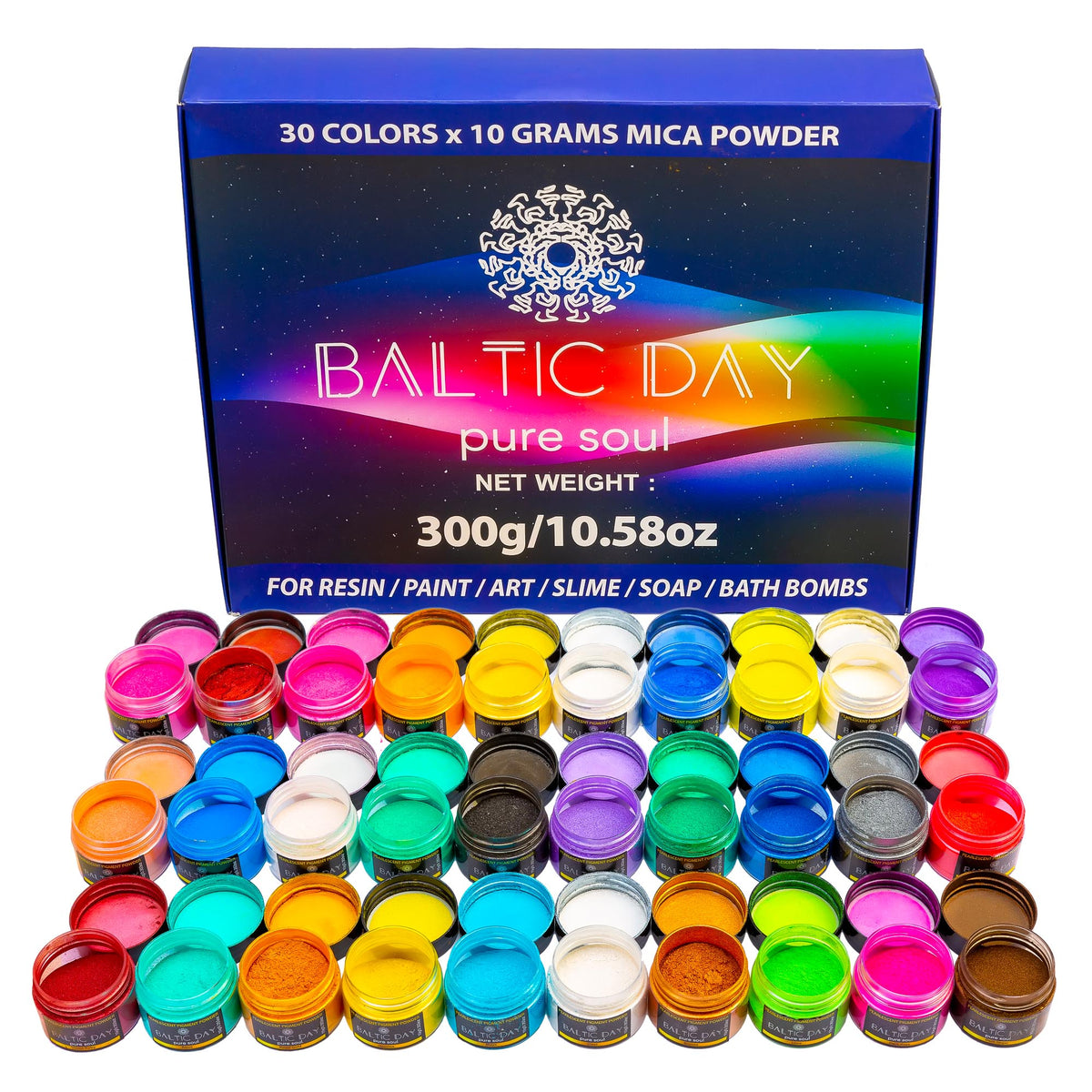 River Table Epoxy Resin Colorant — BALTIC DAY
