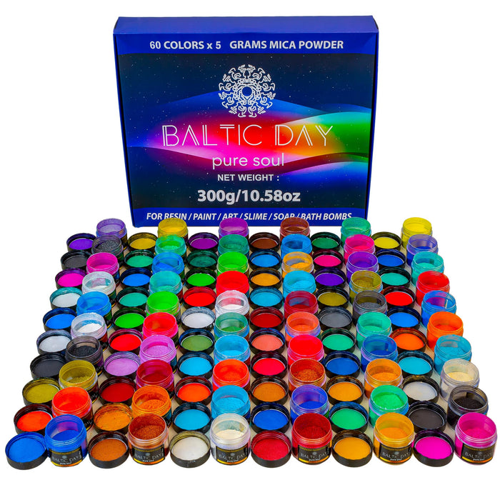 Mica Powder Pigments for Epoxy Resin Art — BALTIC DAY