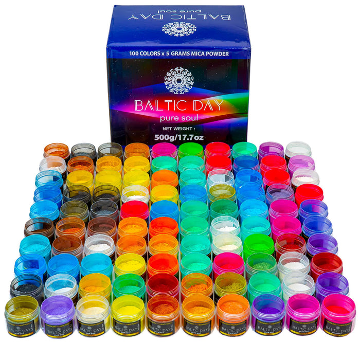Metallic Powder Pigments Kit – Colored Resin Dye — BALTIC DAY