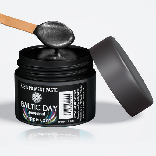 Black Mica Powder Pigments for Epoxy Resin — BALTIC DAY