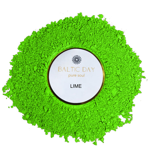 mica powder green