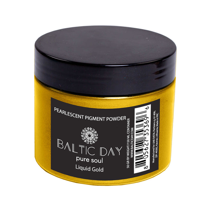 Epoxy Resin Color Pigment - LIQUID GOLD – 50g — BALTIC DAY