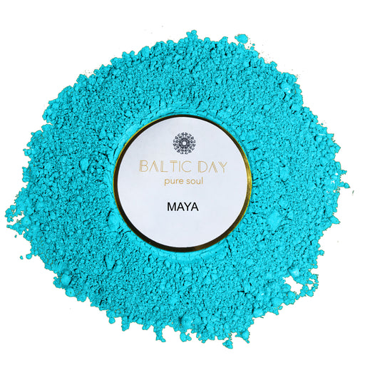 colored mica powder blue