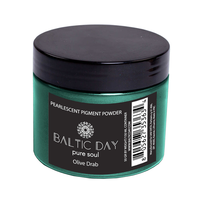 Epoxy Resin Color Pigment - OLIVE DRAB – 50g