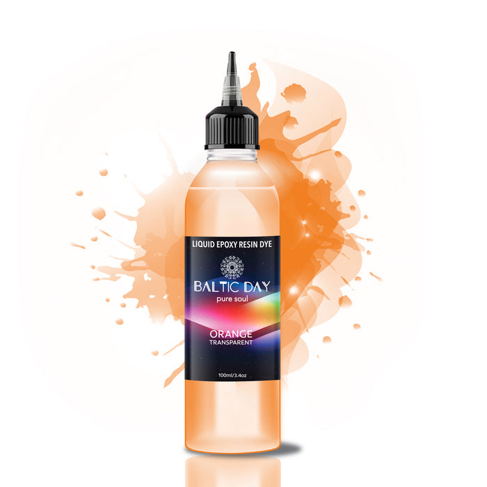 Liquid Epoxy Resin Dye - SUNRISE ORANGE - 100ml