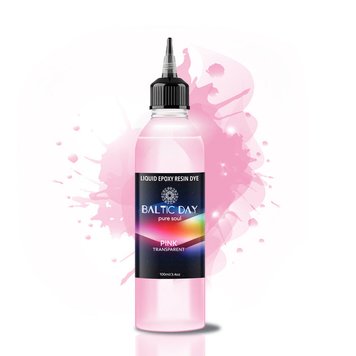 Liquid Epoxy Resin Dye - PINK FLAMINGO - 100ml
