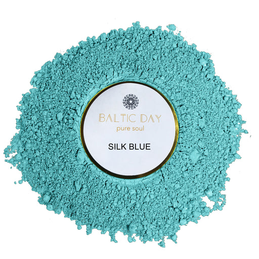 blue mica powder