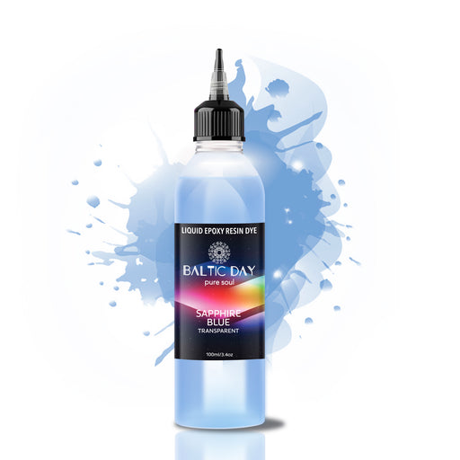Liquid Epoxy Resin Dye - OCEAN BLUE - 100ml — BALTIC DAY