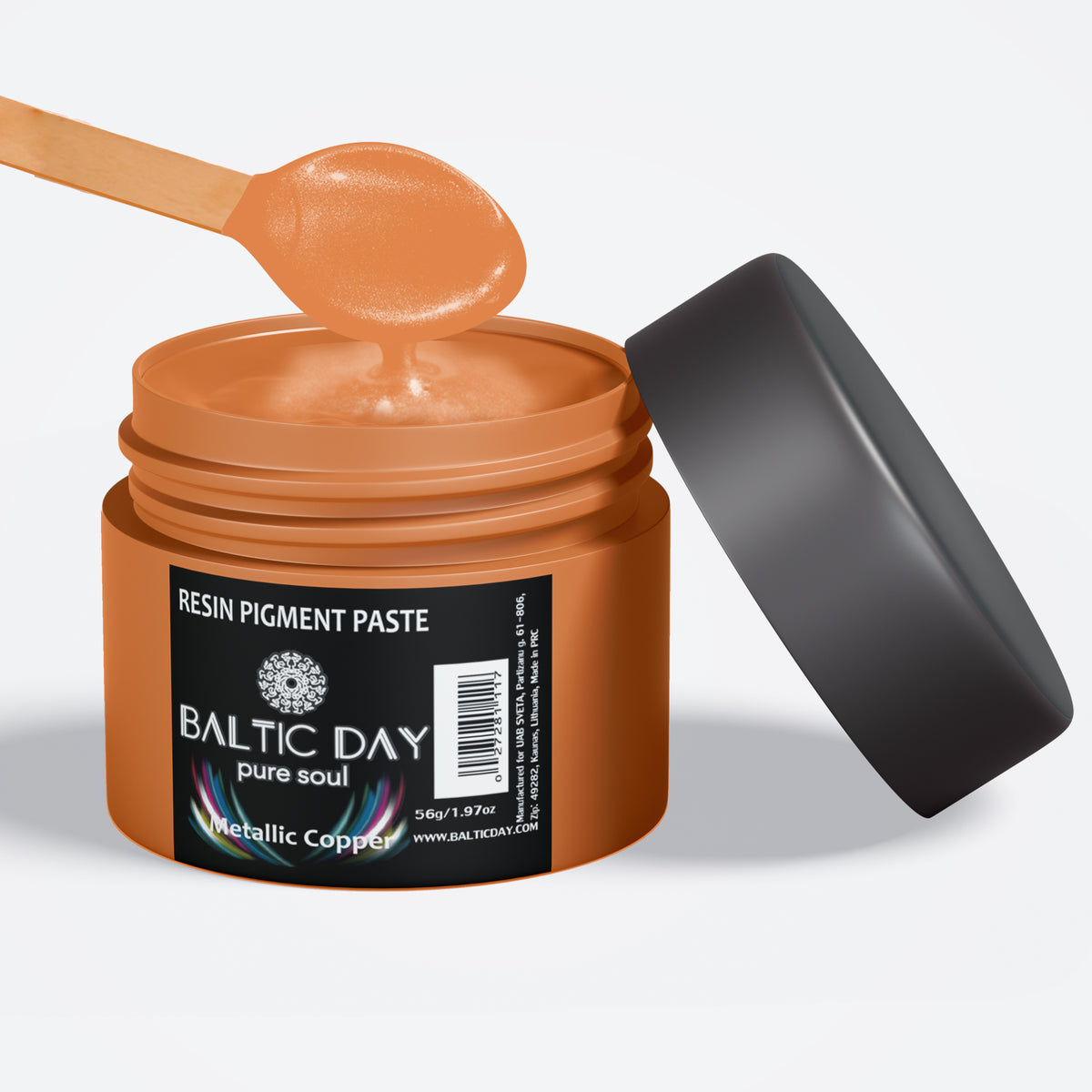 Epoxy Pigment Paste - METALLIC COPPER - 56g — BALTIC DAY