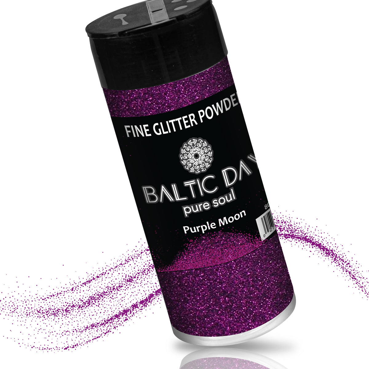 Fine Glitter Powder - PURPLE MOON - 80g — BALTIC DAY